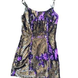 Akira sequin dress